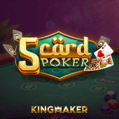 5 Card Poker Dice 3D card game