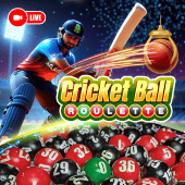 Cricket Ball Roulette Dice 3D live casino